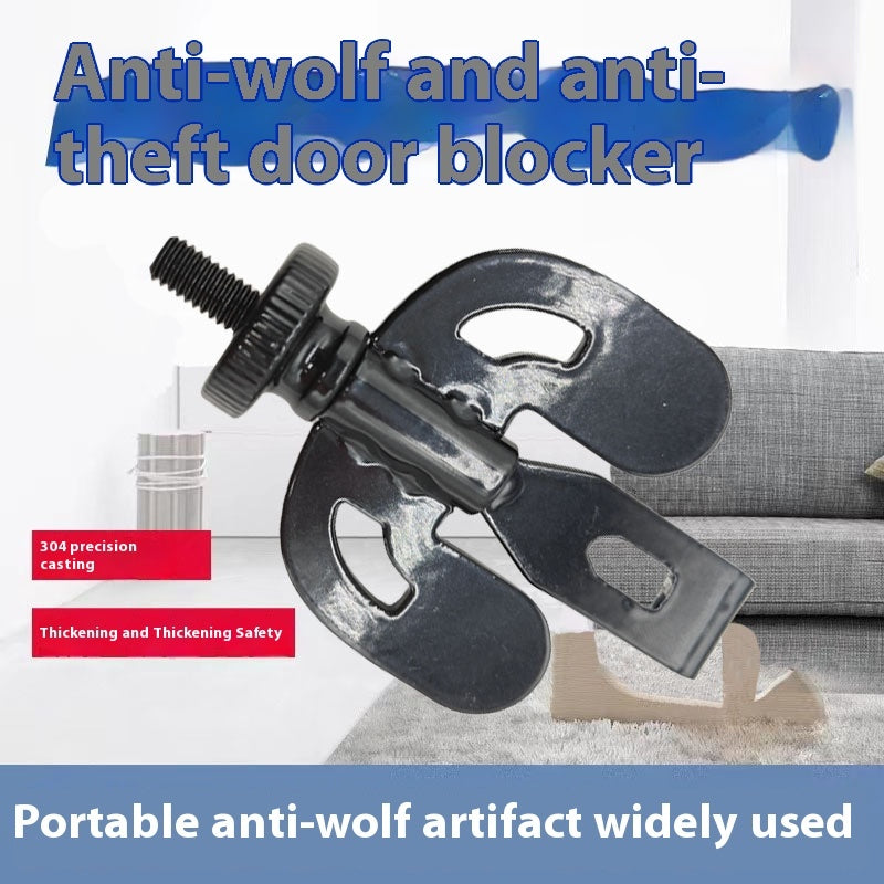 Door Stopper Portable Models Portable Anti-wolf Anti-theft Girl Female Living Alone Security Artifact