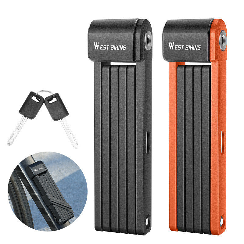 Bicycle Folding Security Lock Cycling Fixture