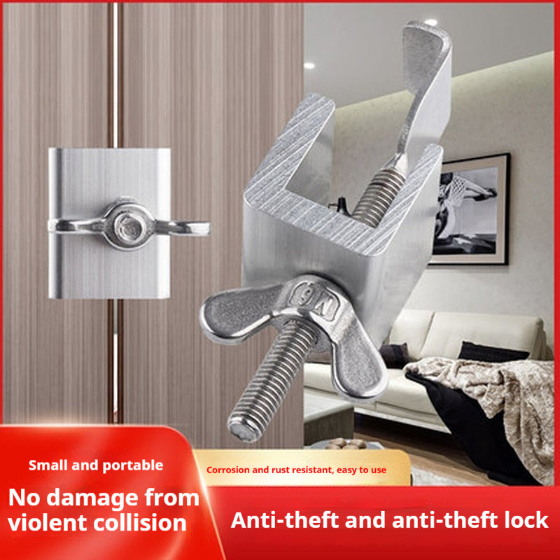 Door Stopper Portable Hotel Security Card Shackle Security Lock Against Predators