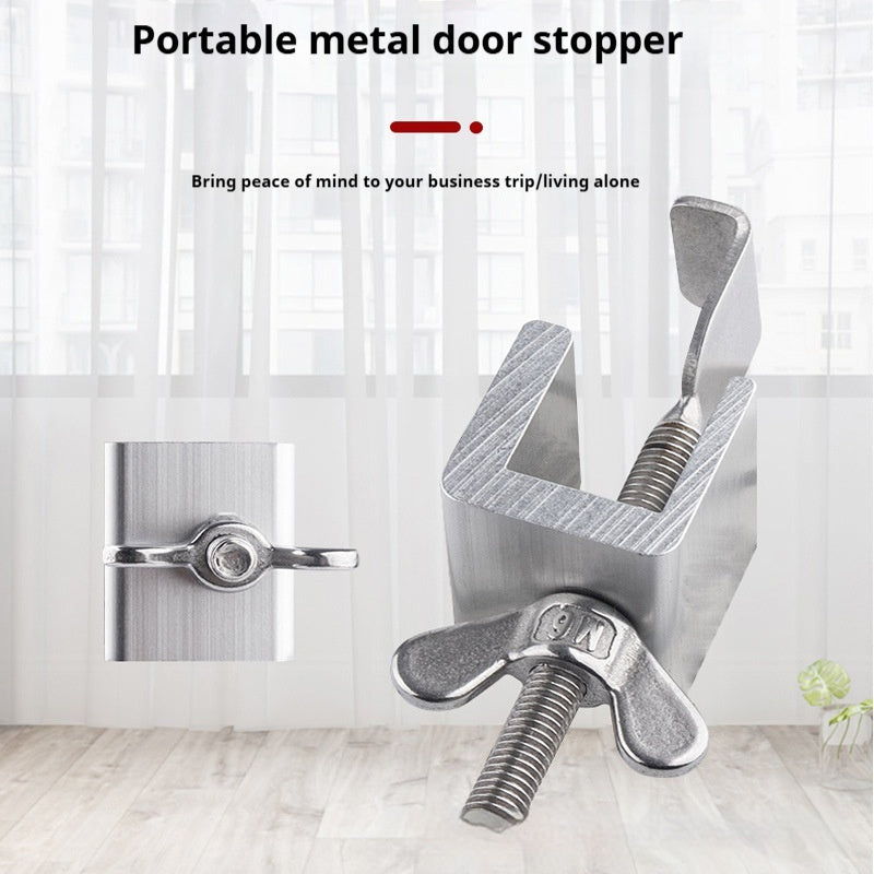 Door Stopper Portable Hotel Security Card Shackle Security Lock Against Predators